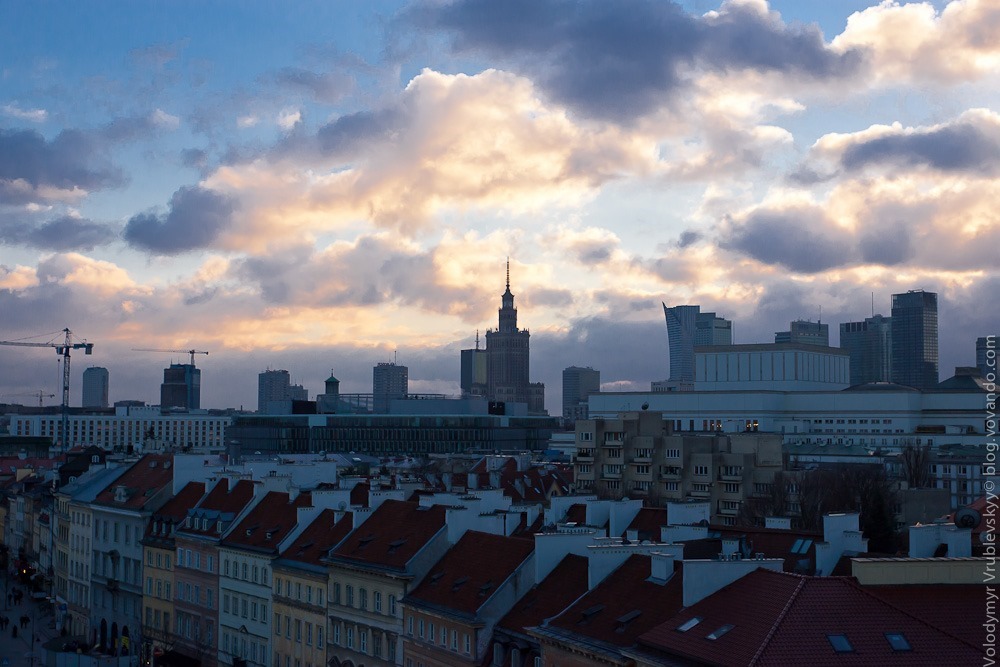 Варшава з висоти