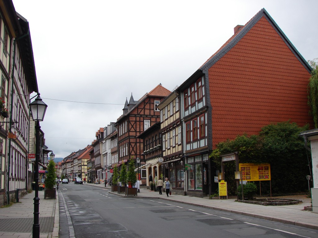 Вернигероде - небольшой городок в Германии