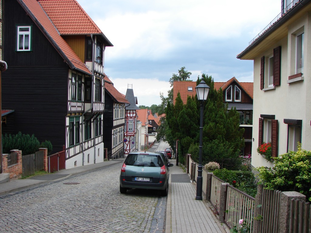 Вернигероде - небольшой городок в Германии