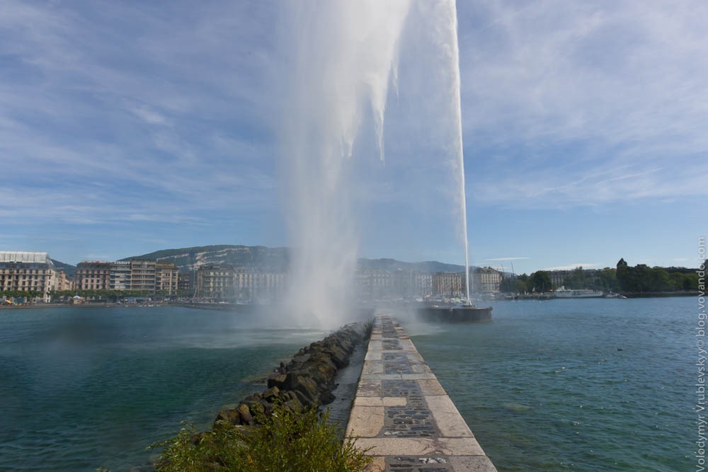 Фонтан Jet d'eau de Genève