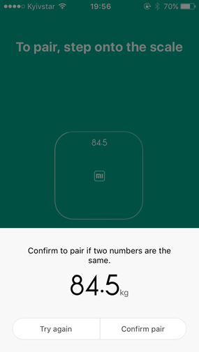 Mi Scale розумні ваги від Xiaomi