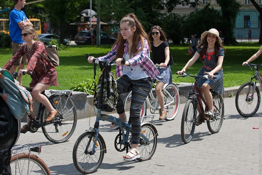 VI львівський жіночий велопарад